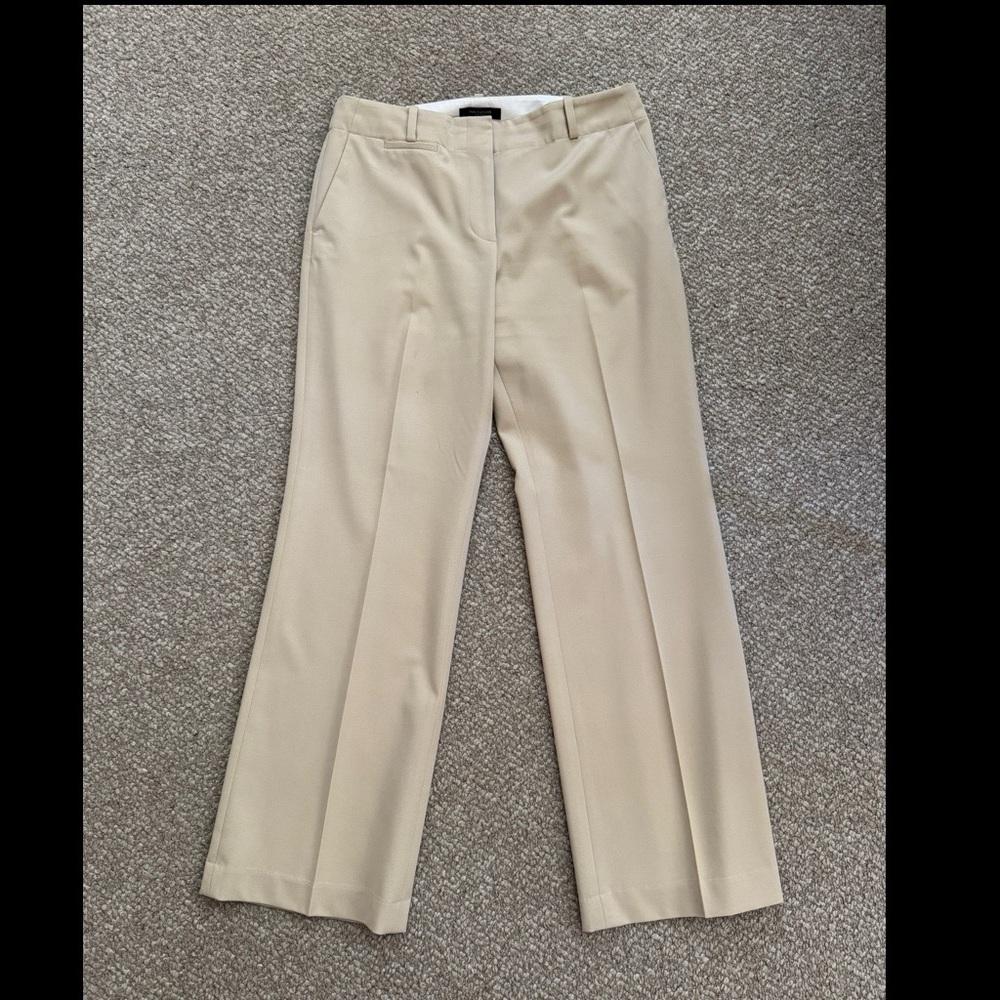 Elegant Cream Women's Pants